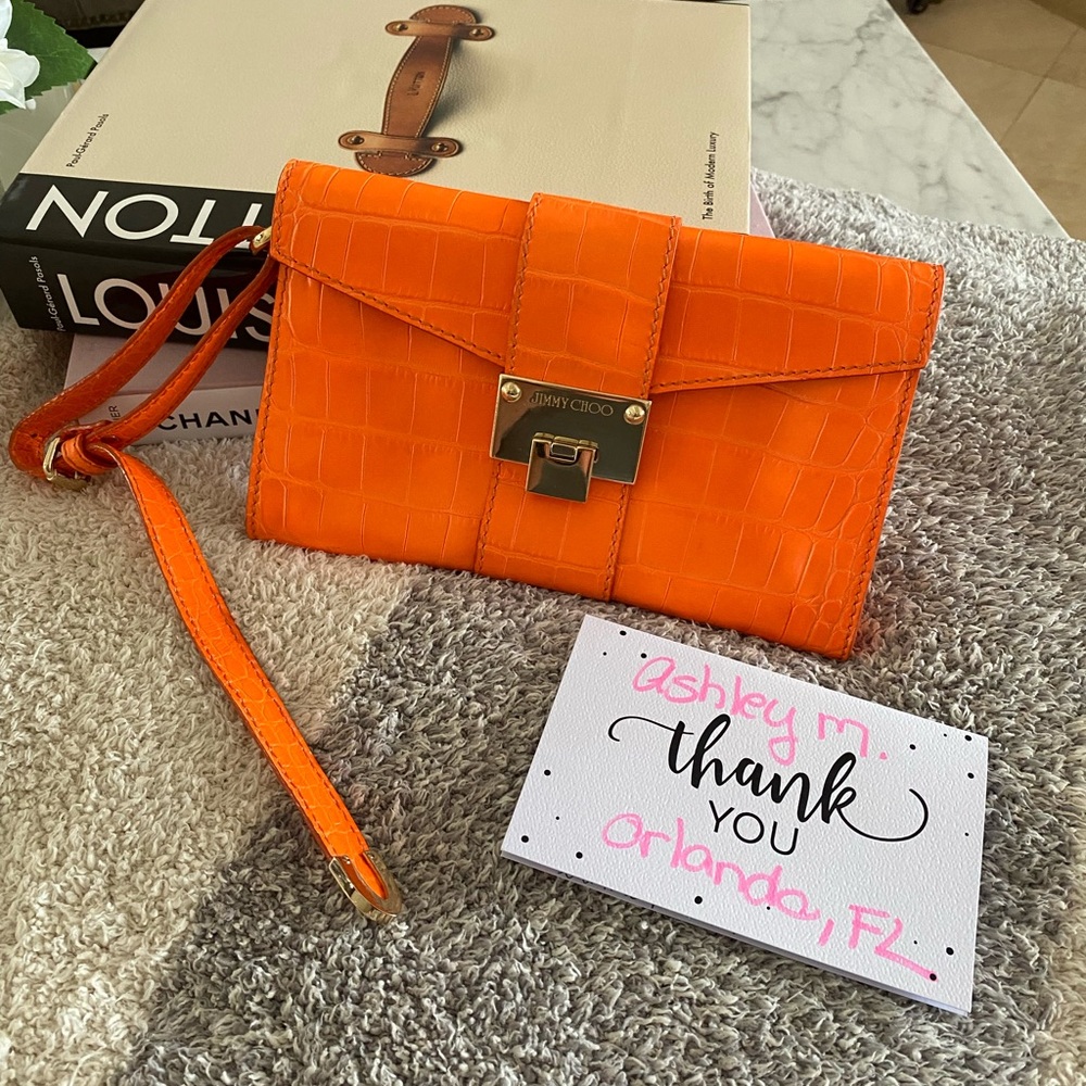 embossed Jimmy Choo Rosalie bag